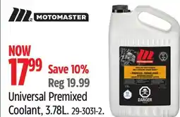 Canadian Tire MOTOMASTER Universal Premixed Coolant offer