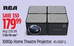 Canadian Tire RCA 108Op Home Theatre Projector offer