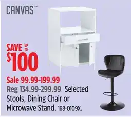 Canadian Tire Selected Stools, Dining Chair or Microwave Stand offer