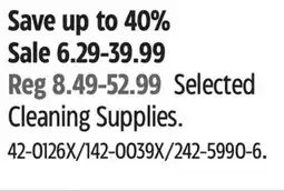 Canadian Tire Selected Cleaning Supplies offer