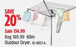 Canadian Tire 60m Outdoor Dryer offer