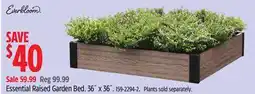 Canadian Tire Essential Raised Garden Bed offer