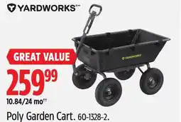 Canadian Tire Poly Garden Cart offer