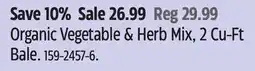 Canadian Tire Organic Vegetable & Herb Mix offer