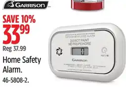 Canadian Tire Home Safety Alarm offer
