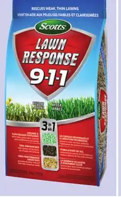 Canadian Tire Lawn Response 9-1-1 Grass Seed offer