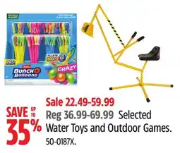 Canadian Tire Selected Water Toys and Outdoor Games offer