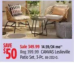 Canadian Tire CANVAS Leslieville Patio Set offer