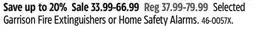 Canadian Tire Selected Garrison Fire Extinguishers or Home Safety Alarms offer