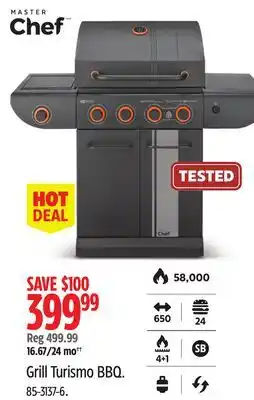 Canadian Tire MASTER CHEF Grill Turismo BBQ offer