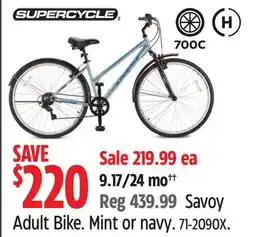 Canadian Tire Savoy Adult Bike offer
