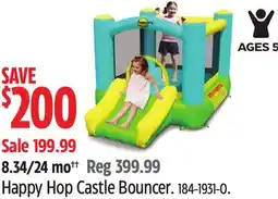 Canadian Tire Happy Hop Castle Bouncer offer