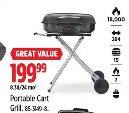 Canadian Tire Portable Cart Grill offer