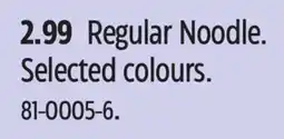 Canadian Tire Regular Noodle offer