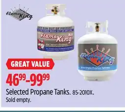 Canadian Tire Selected Propane Tanks offer