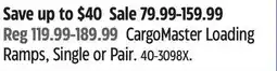 Canadian Tire CargoMaster Loading Ramps offer