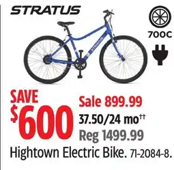 Canadian Tire Hightown Electric Bike offer