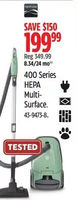 Canadian Tire Kenmore 400 Series HEPA Multi-Surface offer