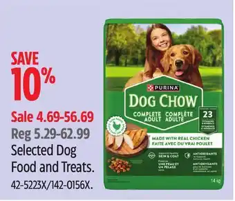 Canadian Tire Selected Dog Food and Treats offer