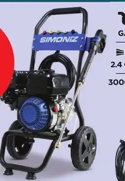Canadian Tire SIMONIZ Gas Pressure Washer offer