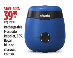 Canadian Tire Rechargeable Mosquito Repeller, E55 offer