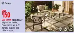 Canadian Tire Orillia Conversation Set offer