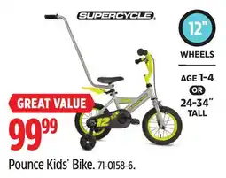 Canadian Tire Pounce Kids' Bike offer