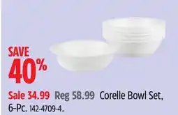 Canadian Tire Corelle Bowl Set, 6-Pc offer
