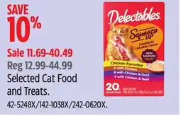 Canadian Tire Selected Cat Food and Treats offer
