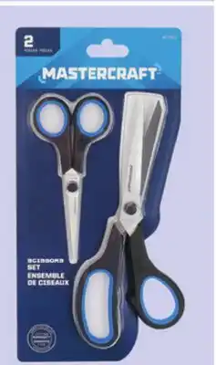 Canadian Tire MASTERCRAFT 2-Pc Scissors Set offer