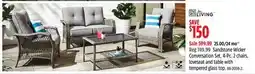 Canadian Tire Sandstone Wicker Conversation Set offer