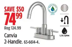 Canadian Tire Canvia 2-Handle offer