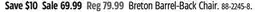 Canadian Tire Breton Barrel-Back Chair offer