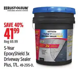 Canadian Tire 5-Year EpoxyShield 3x Driveway Sealer Plus offer