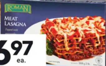 Giant Tiger Roman frozen entree offer