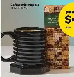 Giant Tiger Coffee mix mug set offer