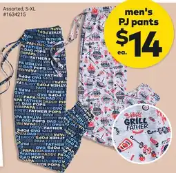Giant Tiger men's PJ pants offer