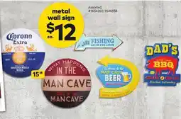 Giant Tiger metal wall sign offer