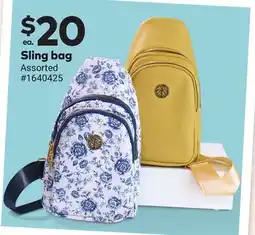Giant Tiger Sling bag offer