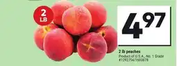 Giant Tiger 2 lb peaches offer