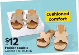 Giant Tiger Fashion sandals offer