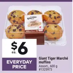 Giant Tiger Giant Tiger Marché muffins offer