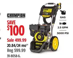 Canadian Tire CHAMPION POWER EQUIPMENT offer