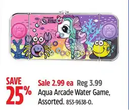 Canadian Tire Aqua Arcade Water Game offer