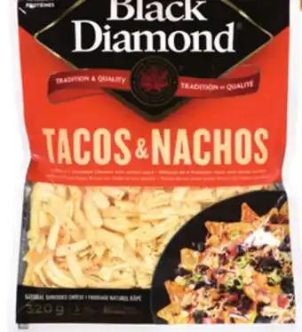 Giant Tiger Black Diamond Shredded Cheese offer