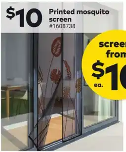 Giant Tiger Printed mosquito screen offer