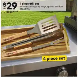 Giant Tiger 4 piece grill set offer