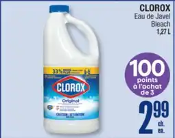 Jean Coutu CLOROX Eau de Javel offer