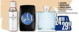Jean Coutu AZZARO, MERCEDES, SWISS ARMY offer