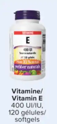 Jean Coutu Vitamine E offer